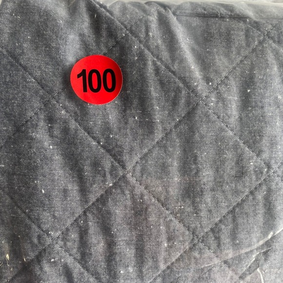 AG Adriano Goldschmied Quilted Vest Mens Gray Snap Front Collared Size L - Picture 10 of 10